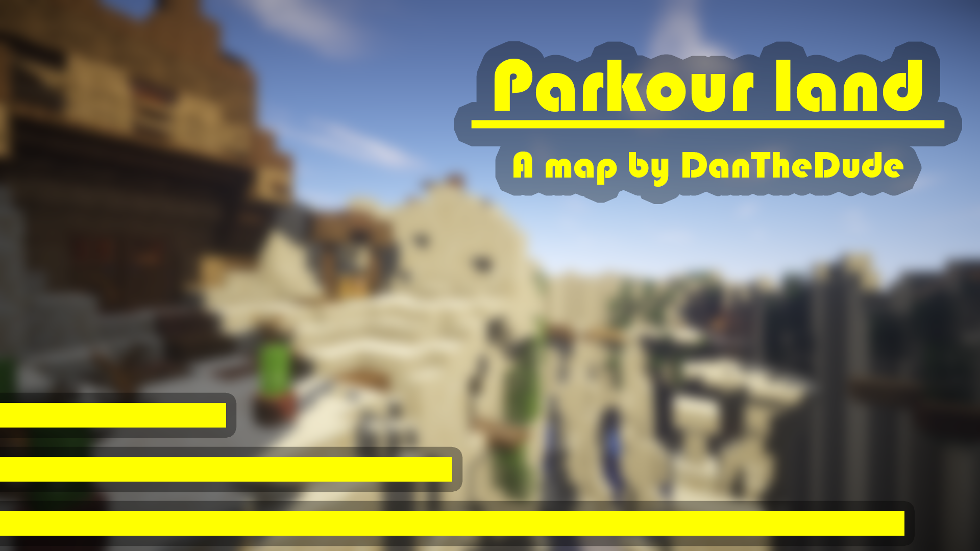 Descarca The King of Parkour Land pentru Minecraft 1.14.4